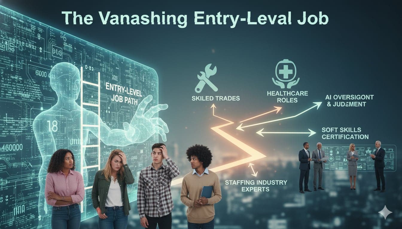 What the Staffing Industry Can do About the The Vanishing Entry-Level Job